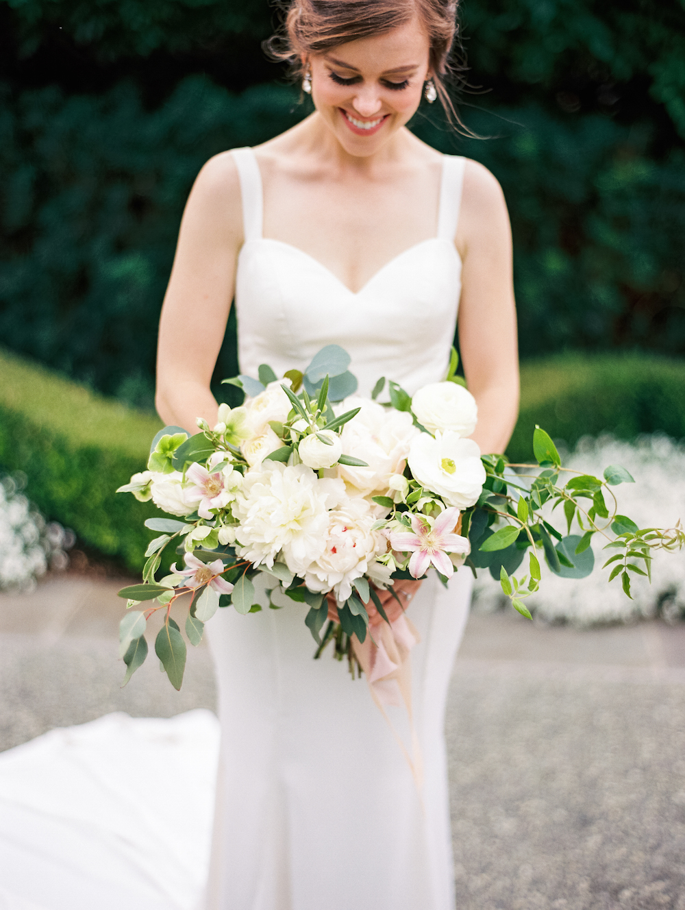 Military Garden Wedding - Lindsey Brunk