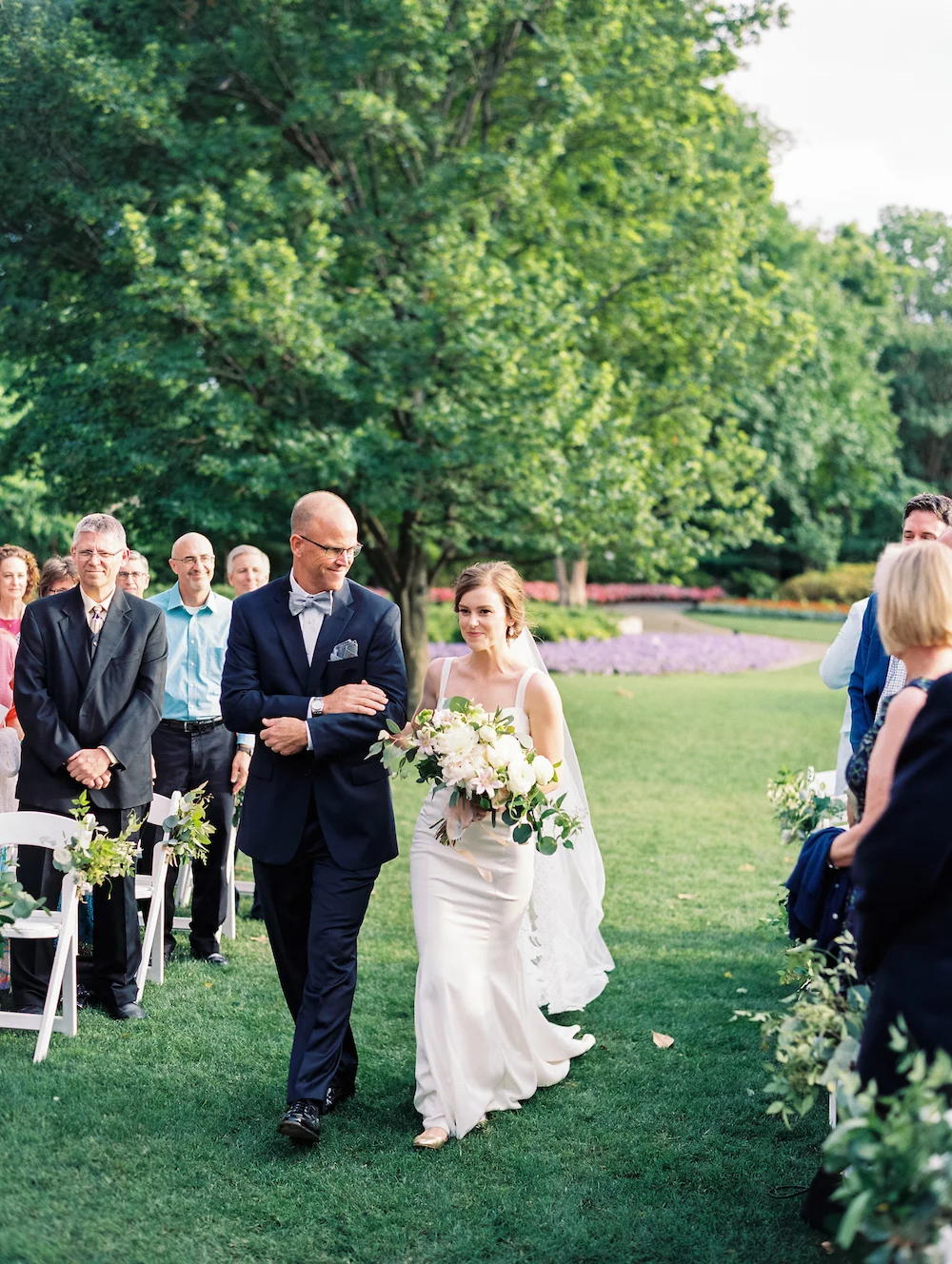 Military Garden Wedding - Lindsey Brunk