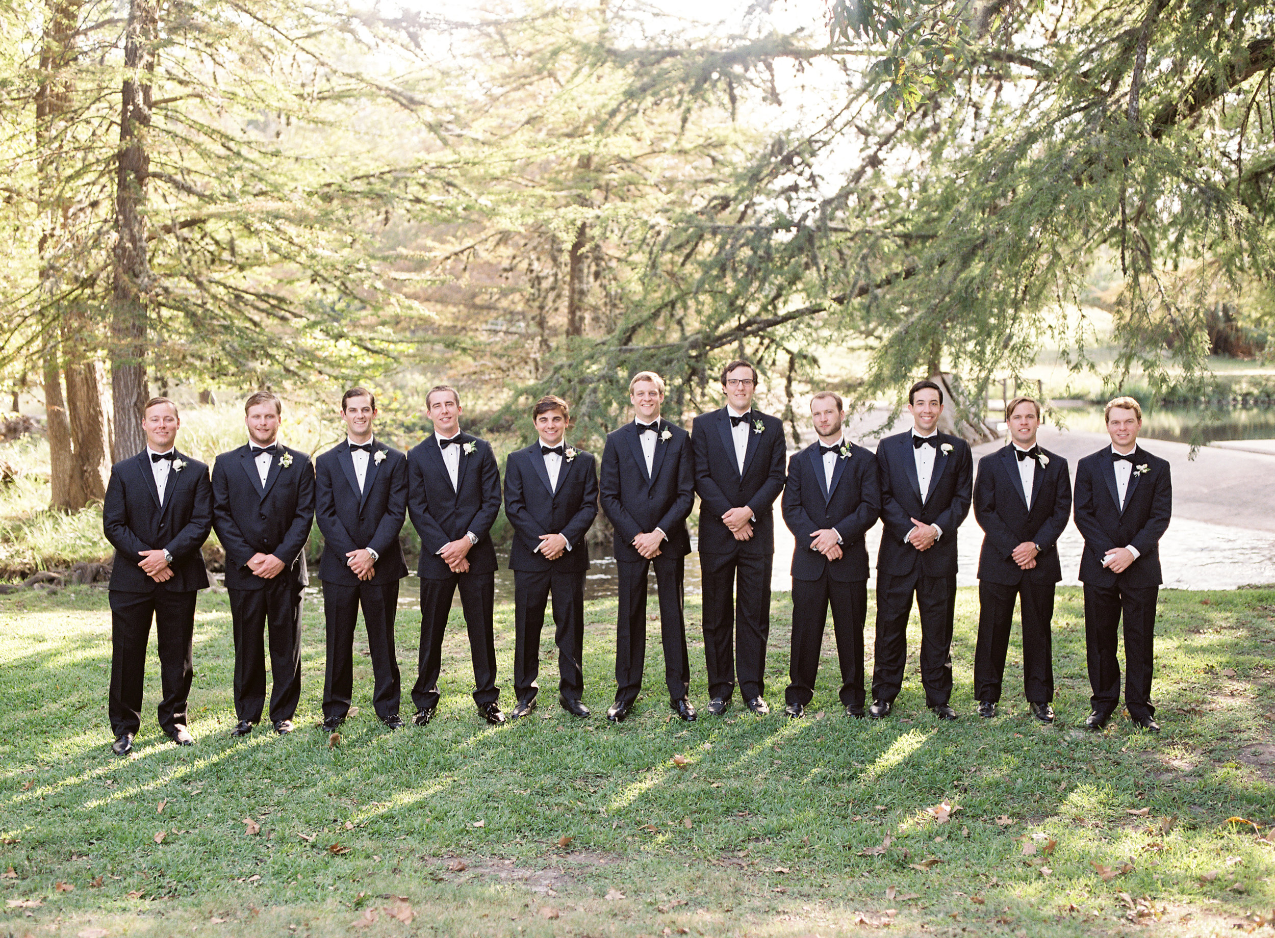 Black & White Hill Country Wedding - Lindsey Brunk