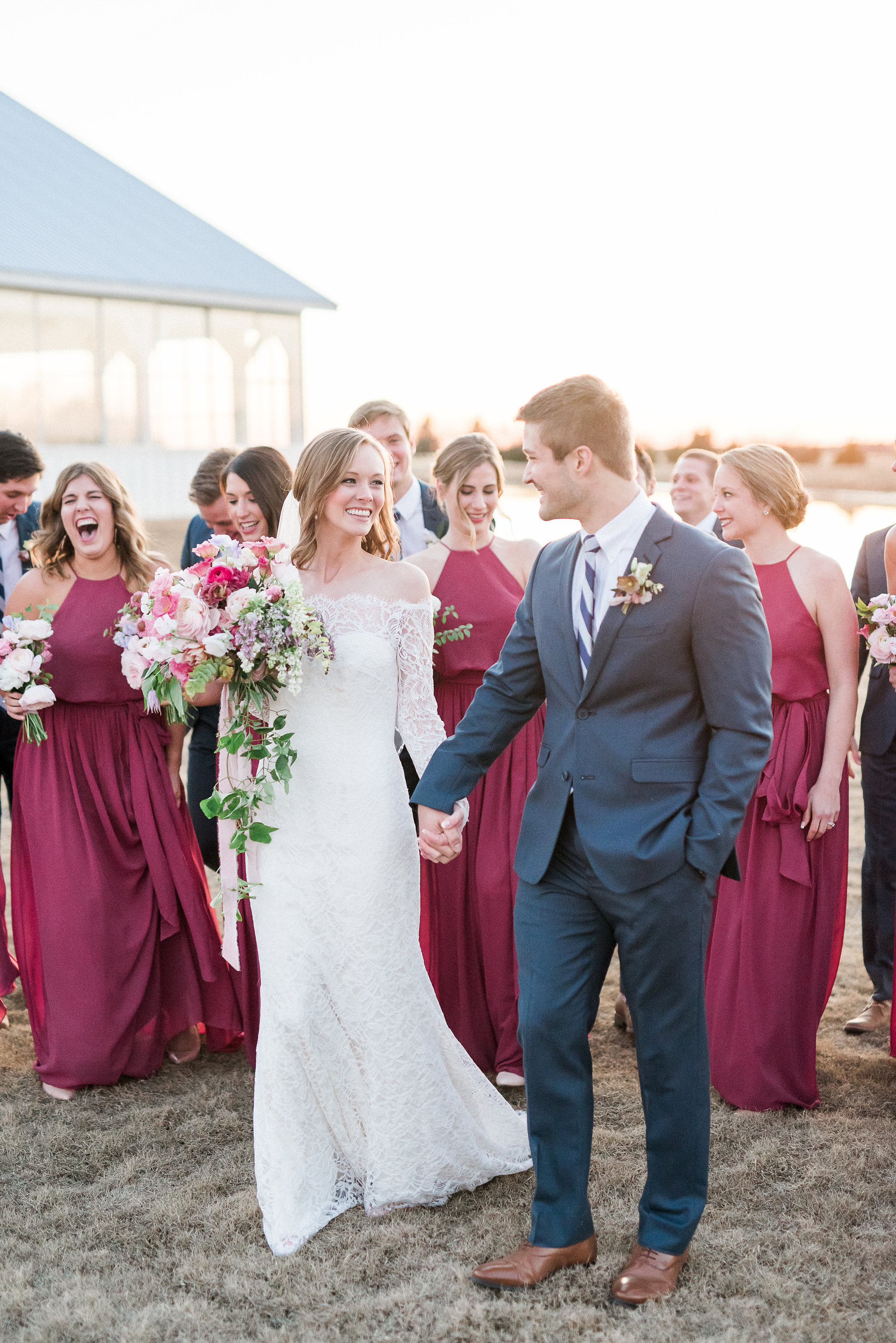 Vibrant Winter Wedding - Lindsey Brunkv