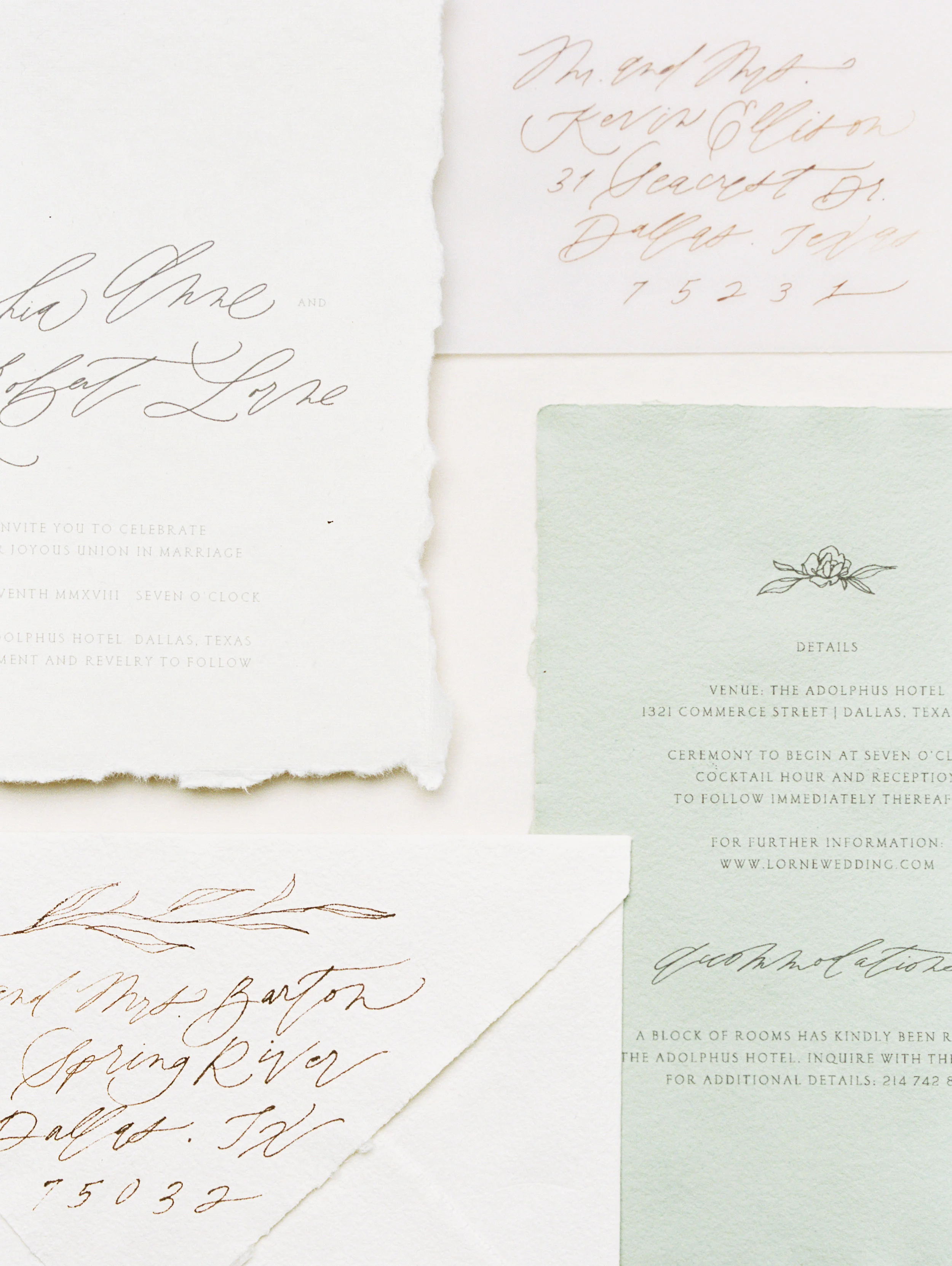 Spring Wedding Inspiration at the Adolphus Hotel