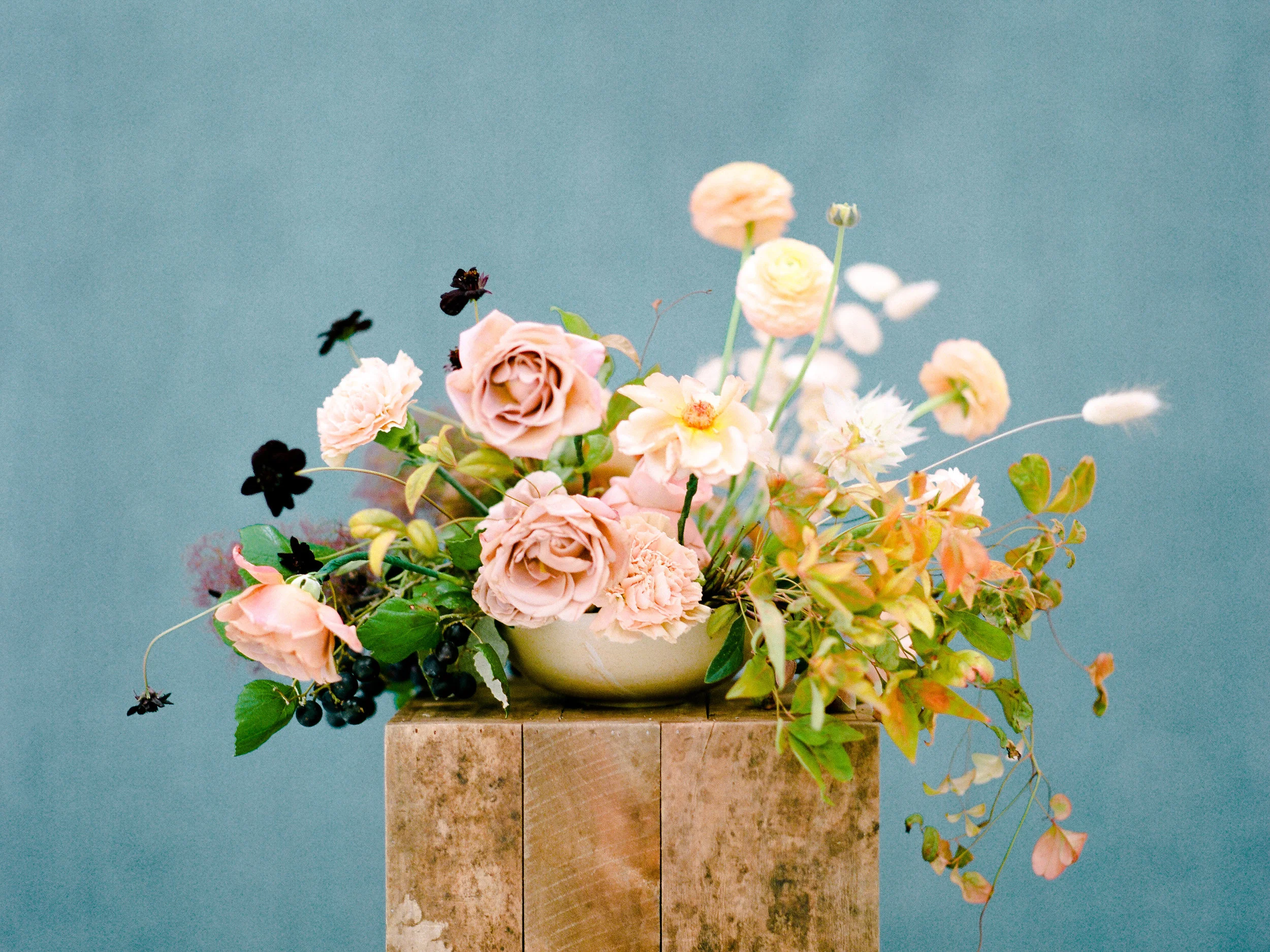 Organic Autumn Wedding Inspiration - Lindsey Brunk