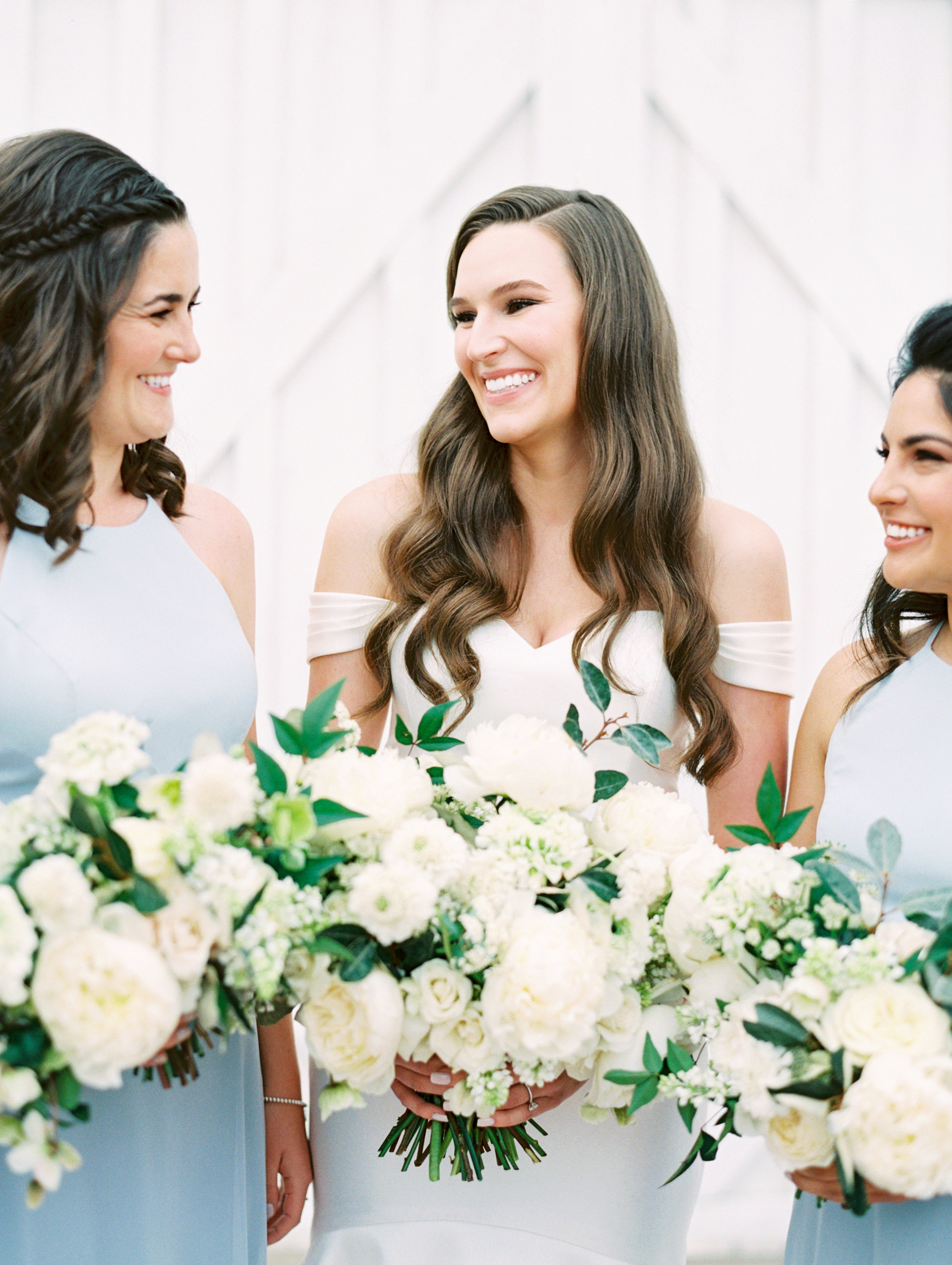 Elegant White Sparrow Wedding - Lindsey Brunk