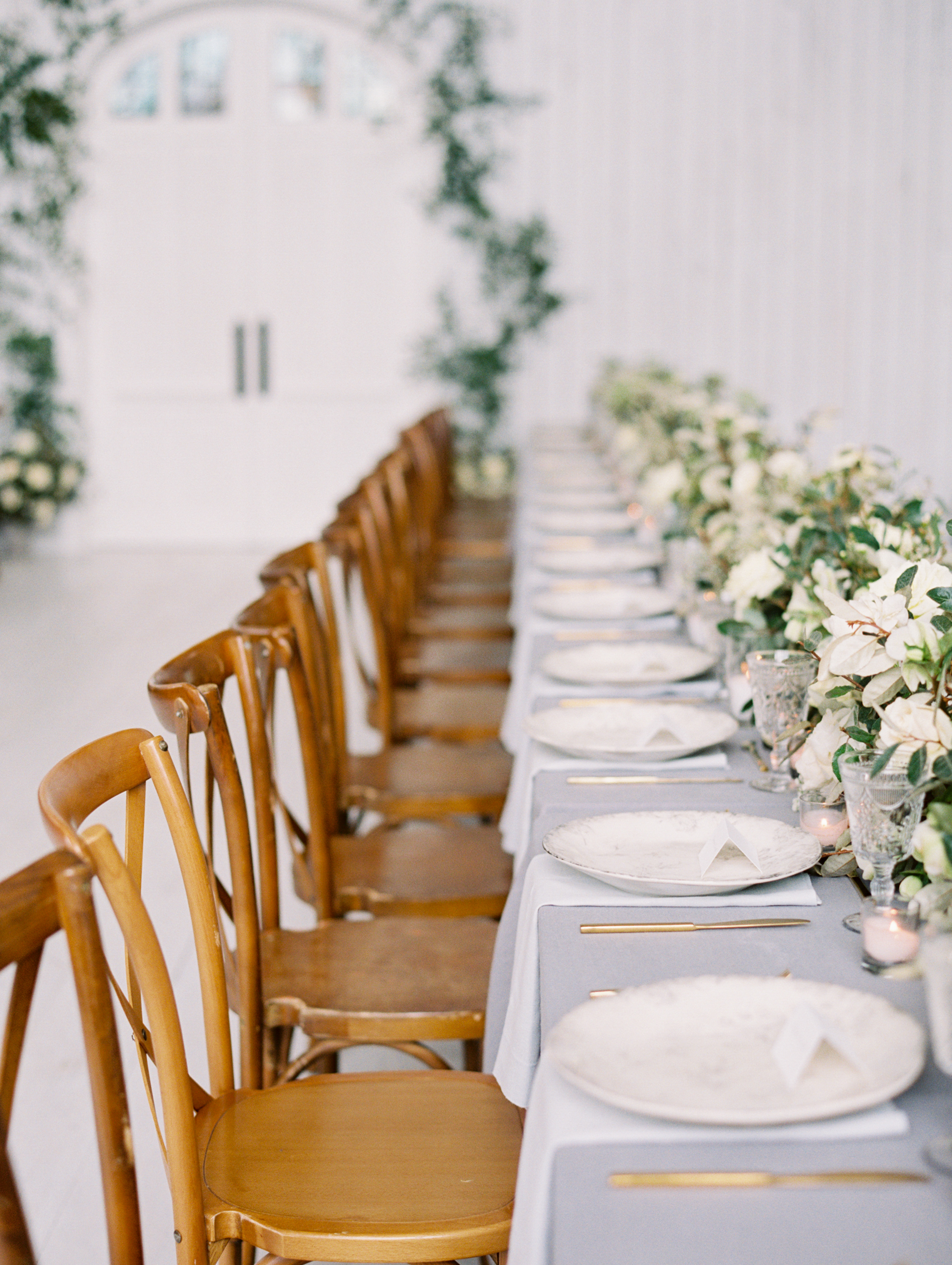 Elegant White Sparrow Wedding - Lindsey Brunk