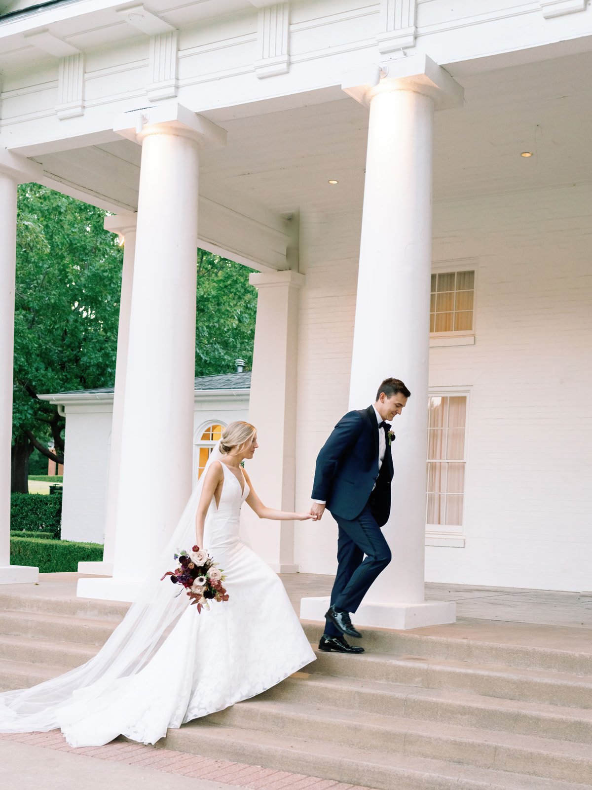 Jewel-Toned Wedding at Arlington Hall - Lindsey Brunk Event Planning &amp; Design
