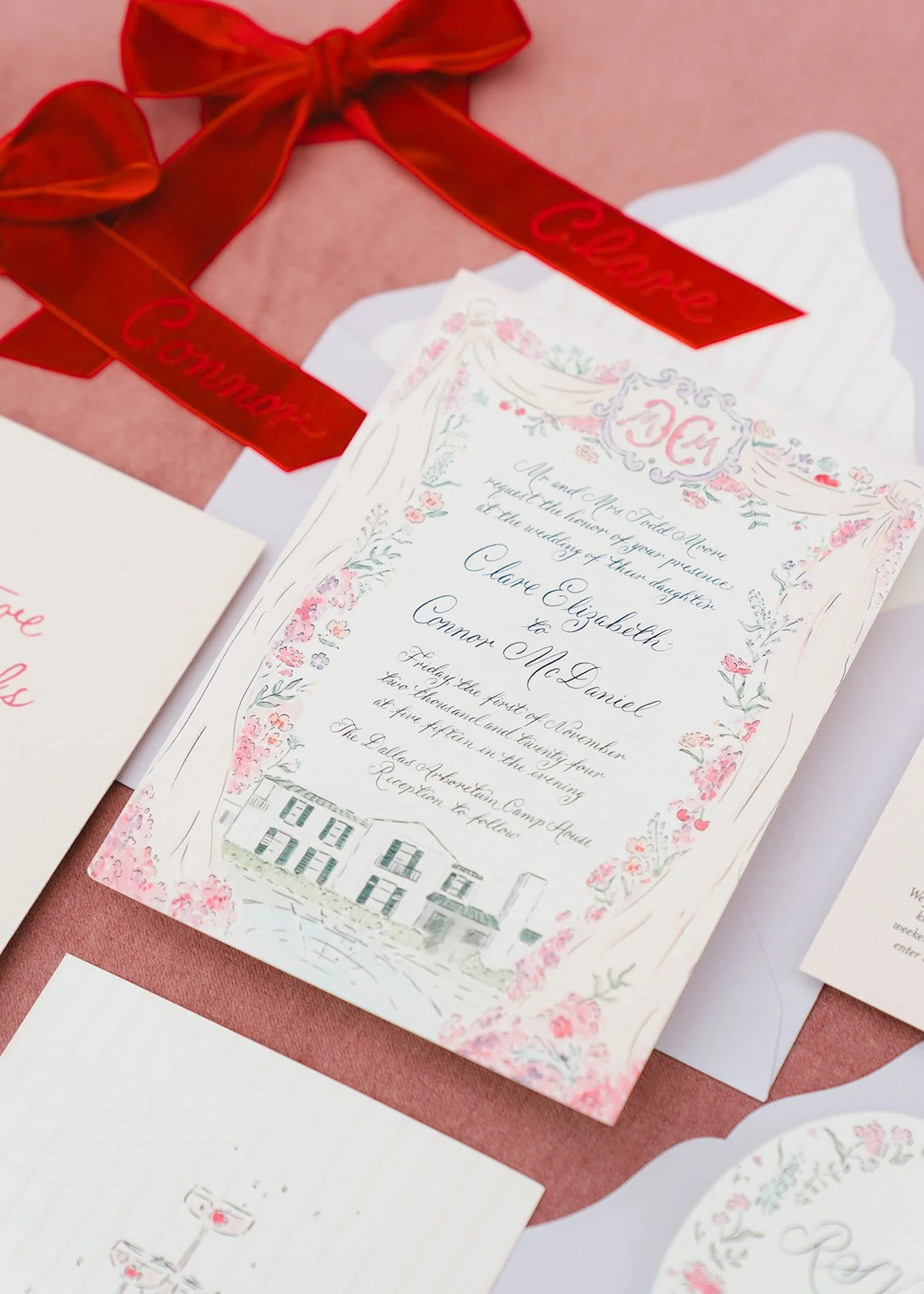 Bold &amp; Colorful Wedding at The Dallas Arboretum - Lindsey Brunk Weddings