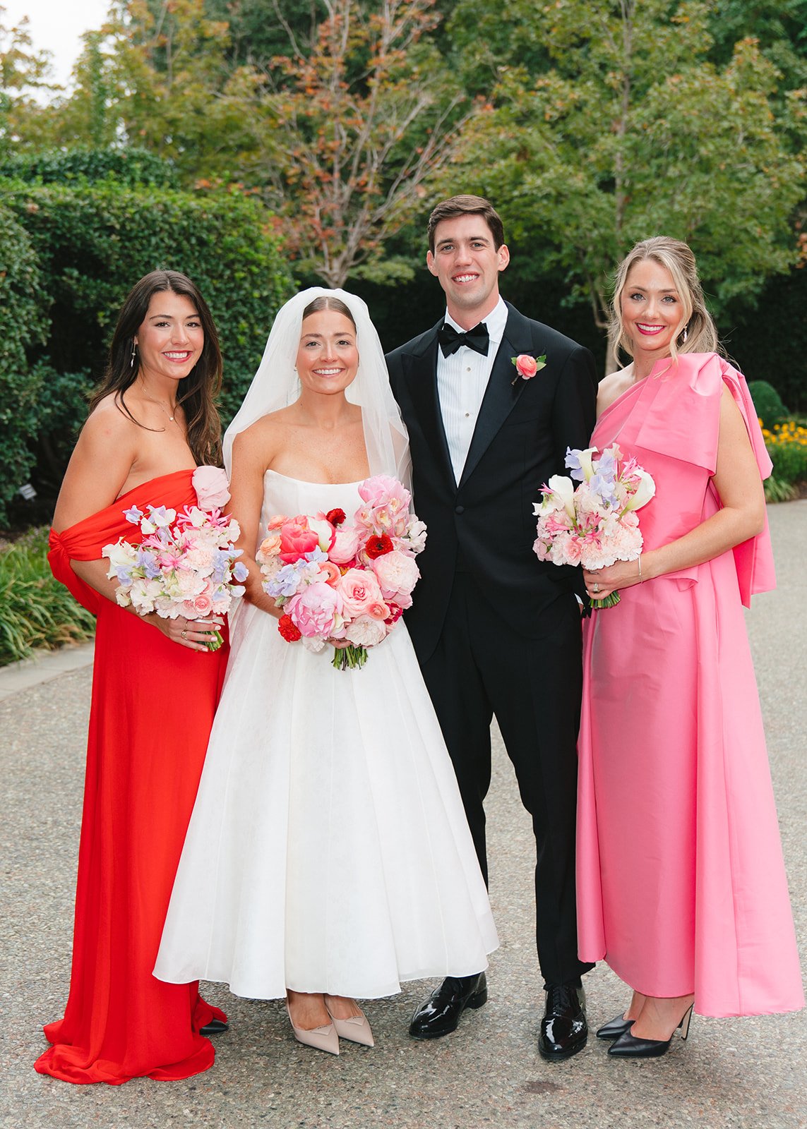Bold &amp; Colorful Wedding at The Dallas Arboretum - Lindsey Brunk Weddings