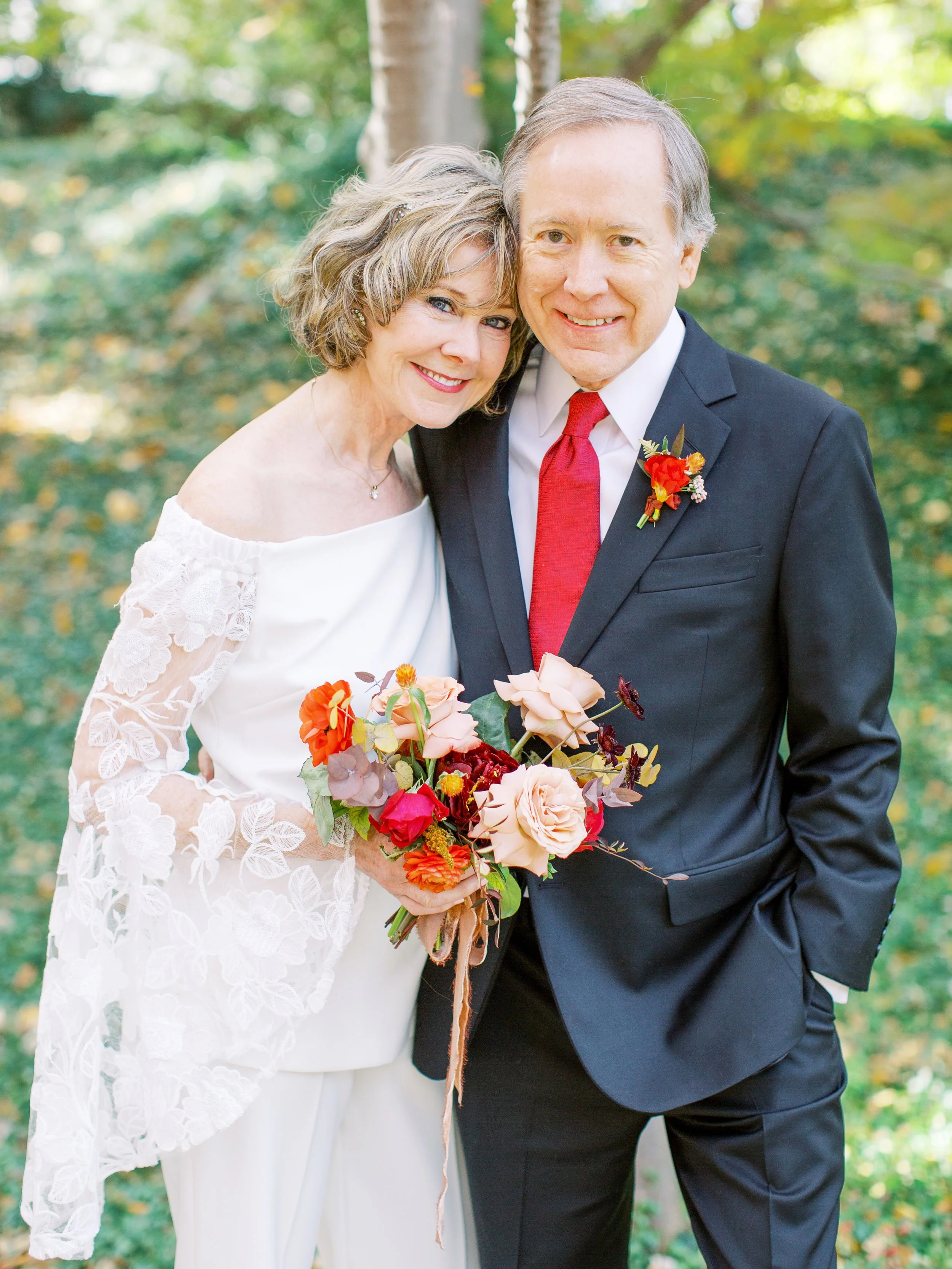 Colorful Autumn Micro Wedding In Fort Worth - Lindsey Brunk Wedding Planning & Design