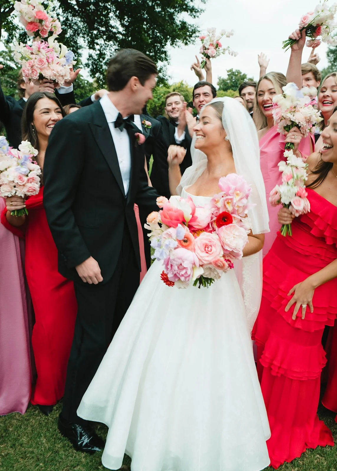 Bold &amp; Colorful Wedding at The Dallas Arboretum - Lindsey Brunk Weddings