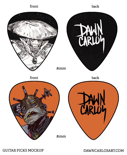 Download Guitar Picks Are Coming Dawn Carlos