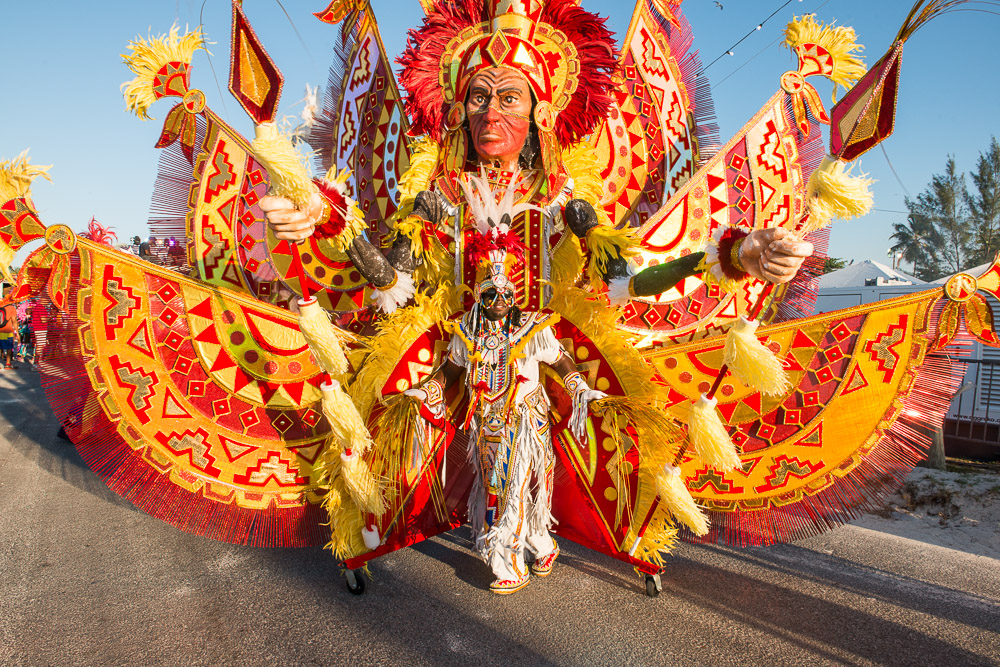 Jason Gardner Junkanoo Carnival Festival in Bahamas