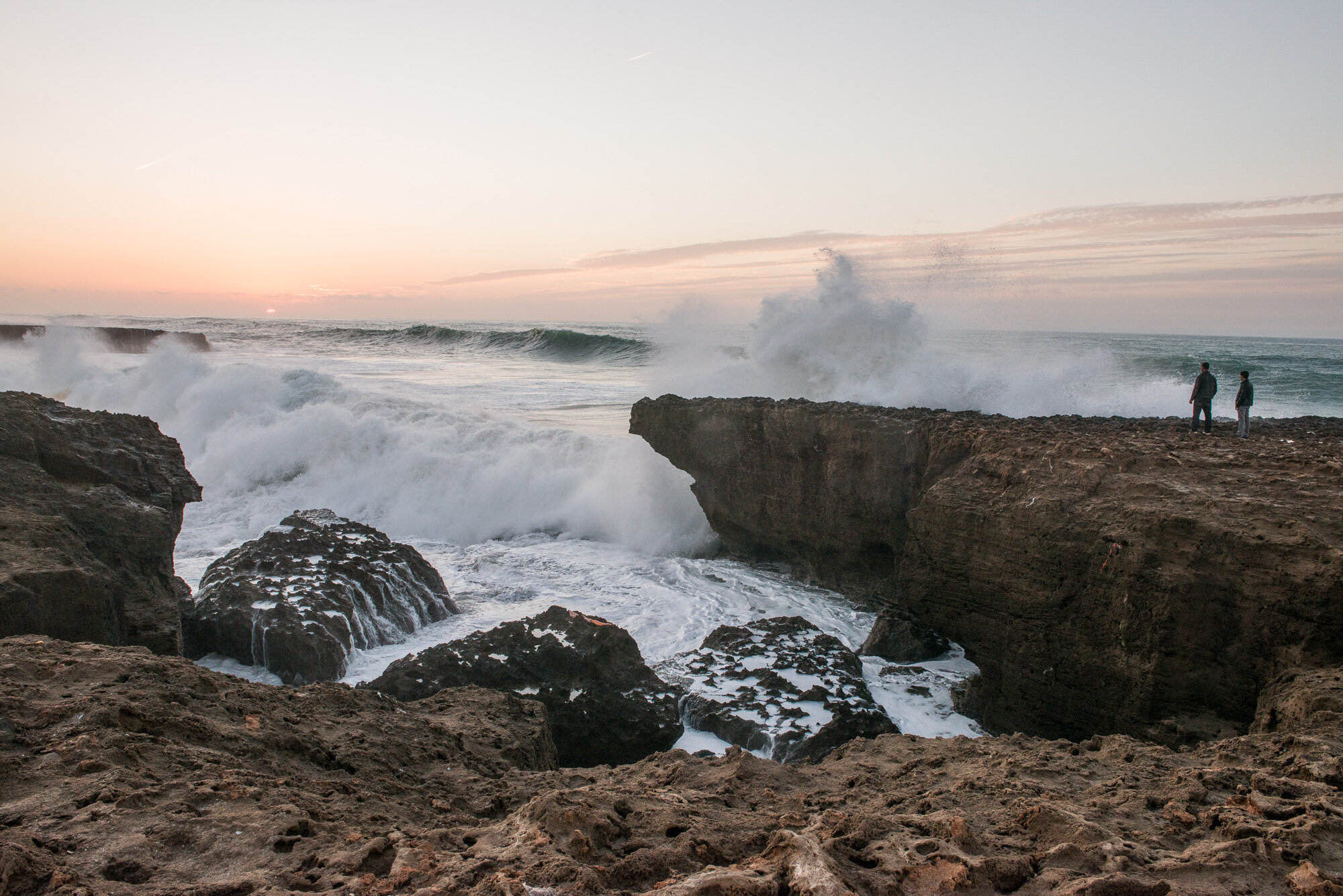 "Rabat Wave Crash"	Rabat, Morocco, 2016