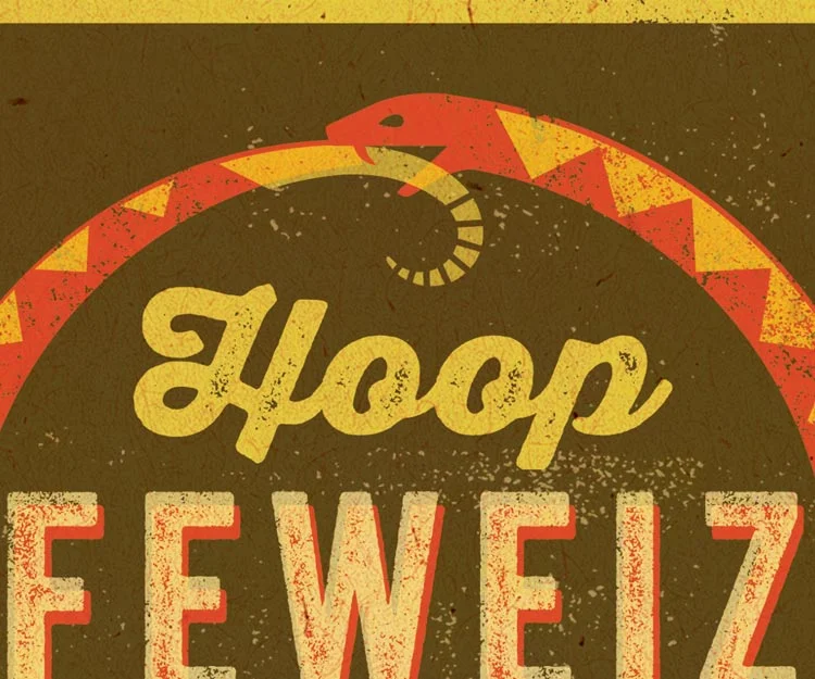 nine-band brewing company packaging illustrations