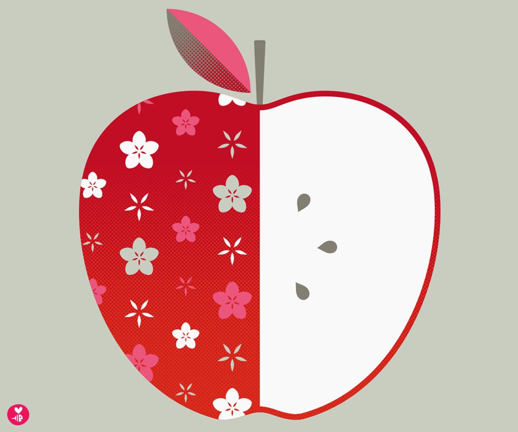 apple screen print