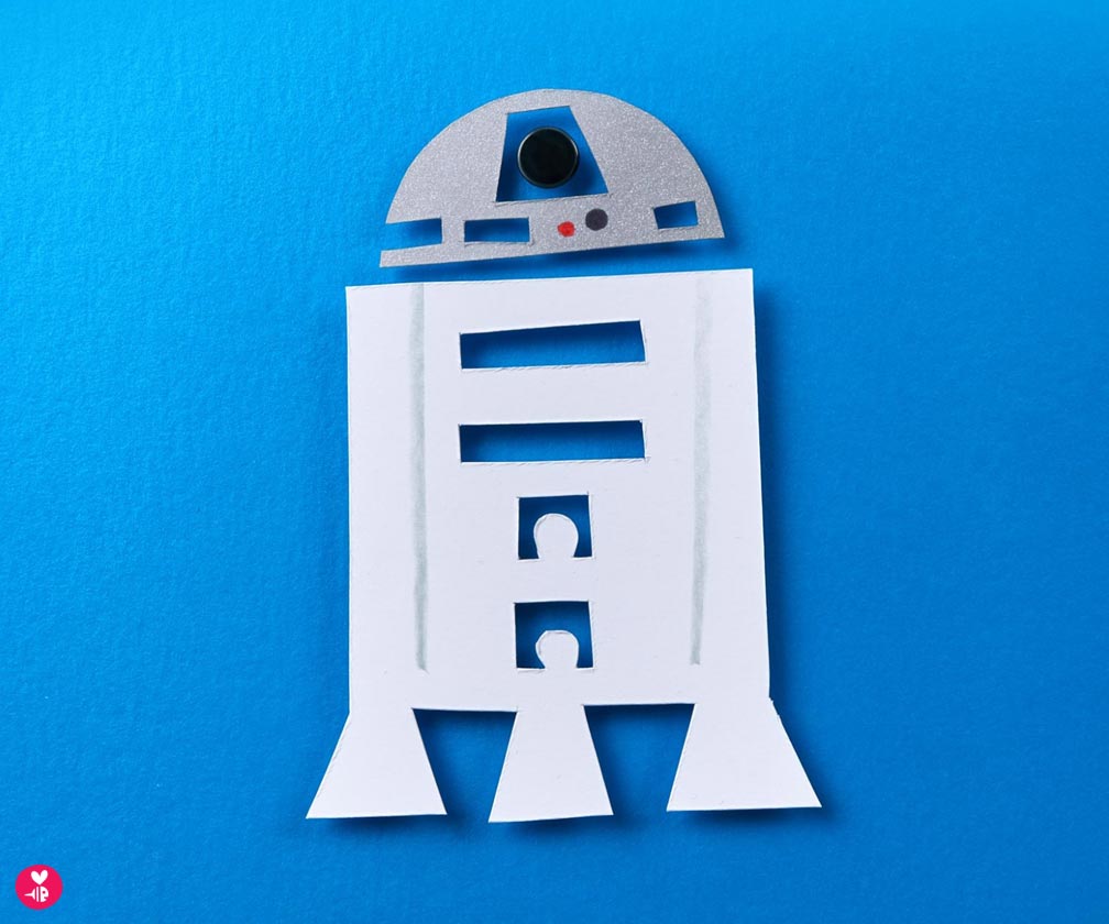 star wars character sketch: r2-d2