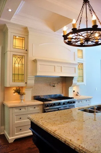 kitchen stove wall