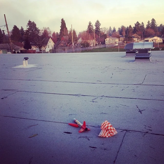 Retrieving a rocket on the school roof... January 16, 2014 at 0539PM.jpg