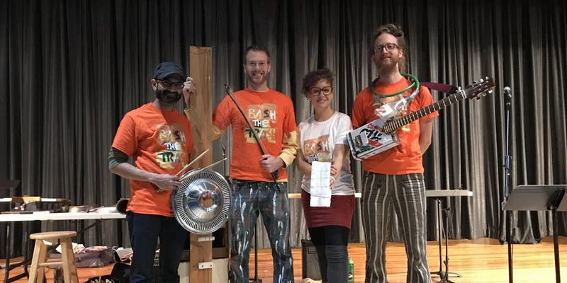 End of Summer Reading Bash: Bash the Trash!