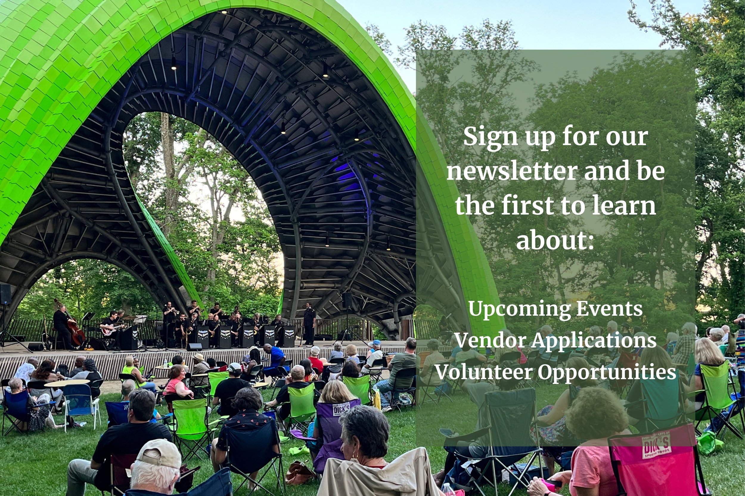 Sign up for the Merriweather Park Newsletter