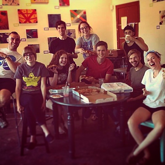Pictured Left to Right (Top): Jeff, Joe, Katie, Evan Pictured Left to Right (Bottom): Bonnie, Allison, Zach, Blake, Alex