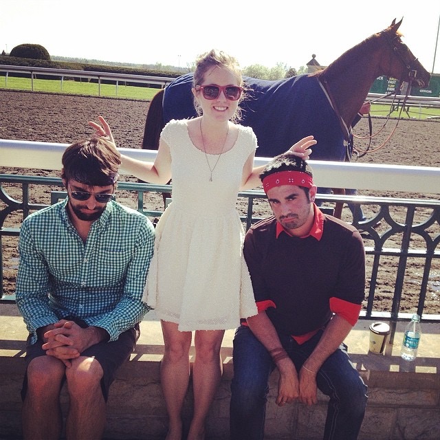 Saying goodbye to Basil at Keeneland