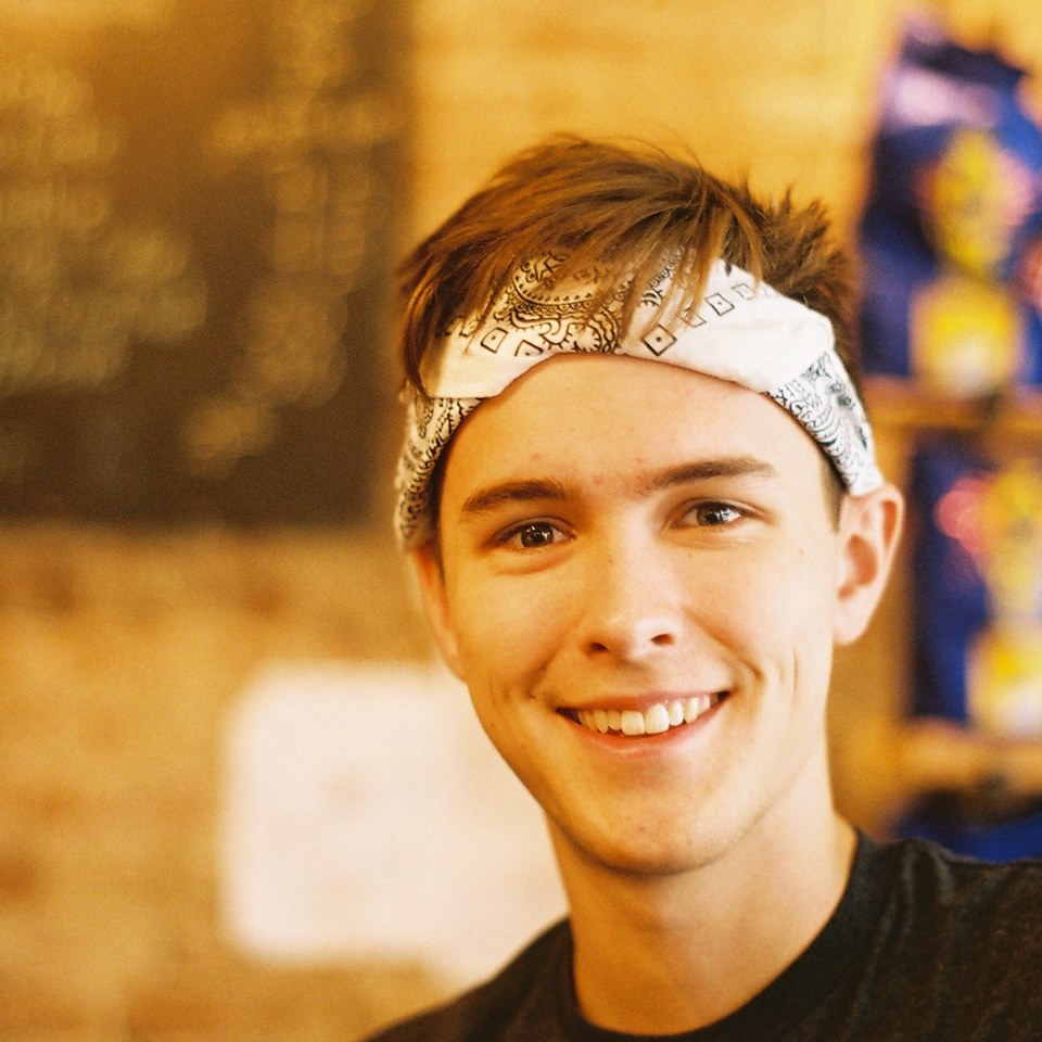 Zachary - still rocking' the bandana