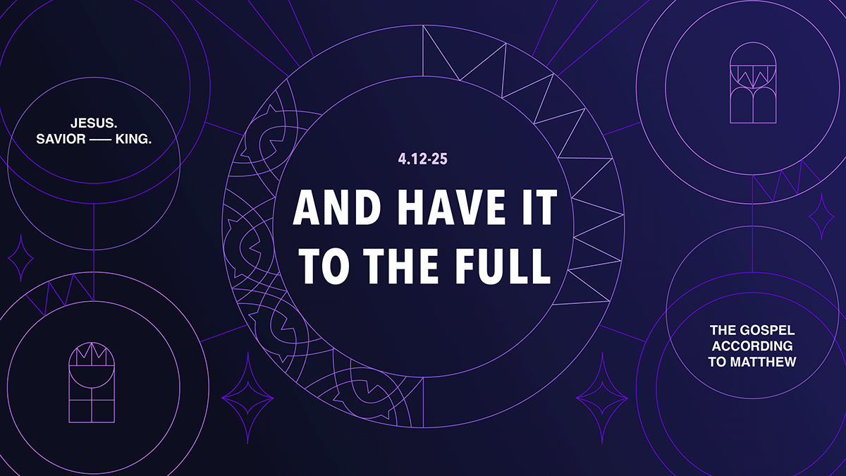 And Have It to The Full