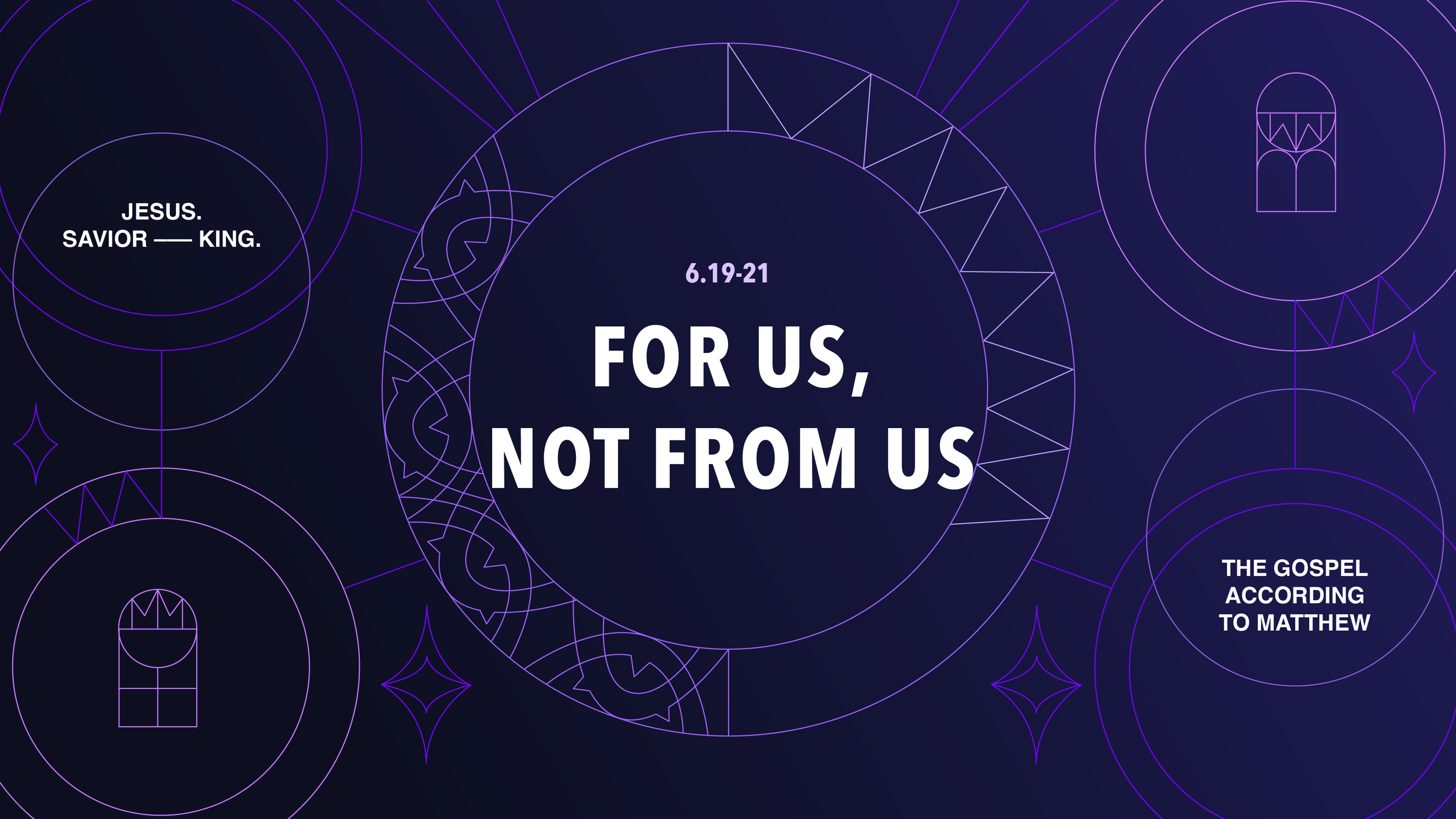 For Us, Not From Us