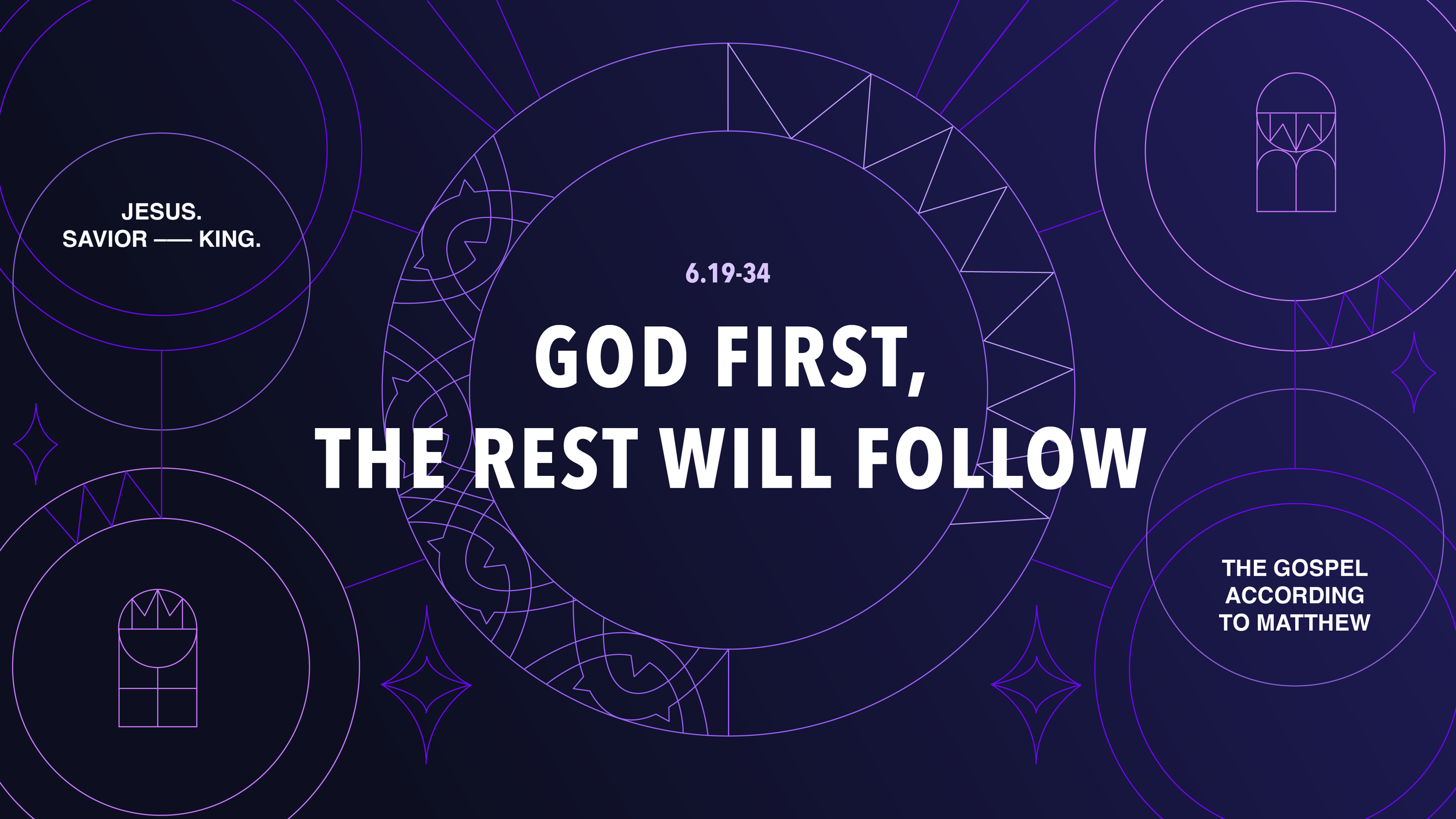 God First, The Rest Will Follow