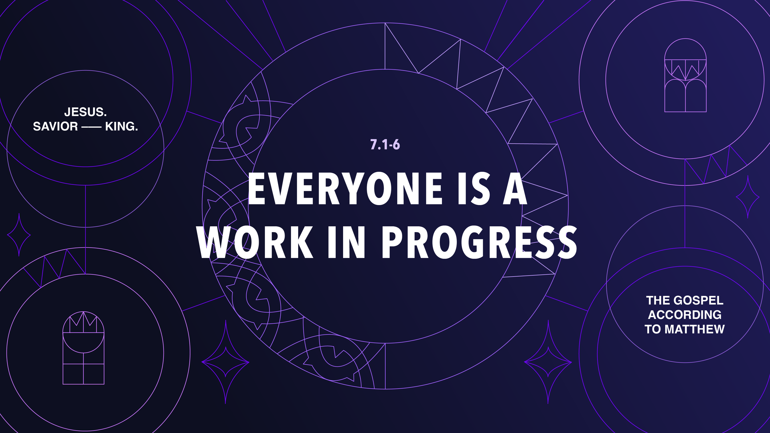 Everyone Is A Work In Progress