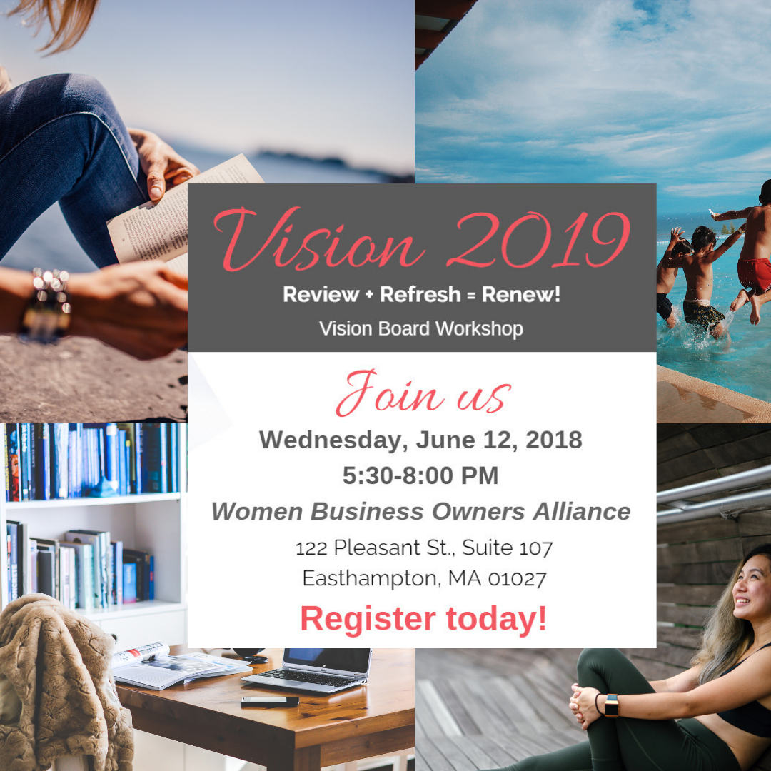 VISION BOARD: Review + Refresh = Renew!