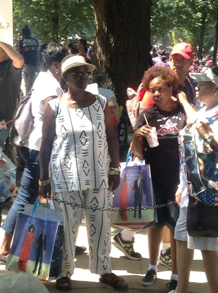  American citizens. Africans all. A beautiful baroque of Blackness, on the National Mall. 