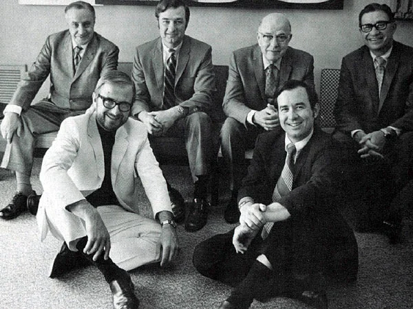 Dr Begg with Dr Peter Kesling and Arthur Wilcocks.