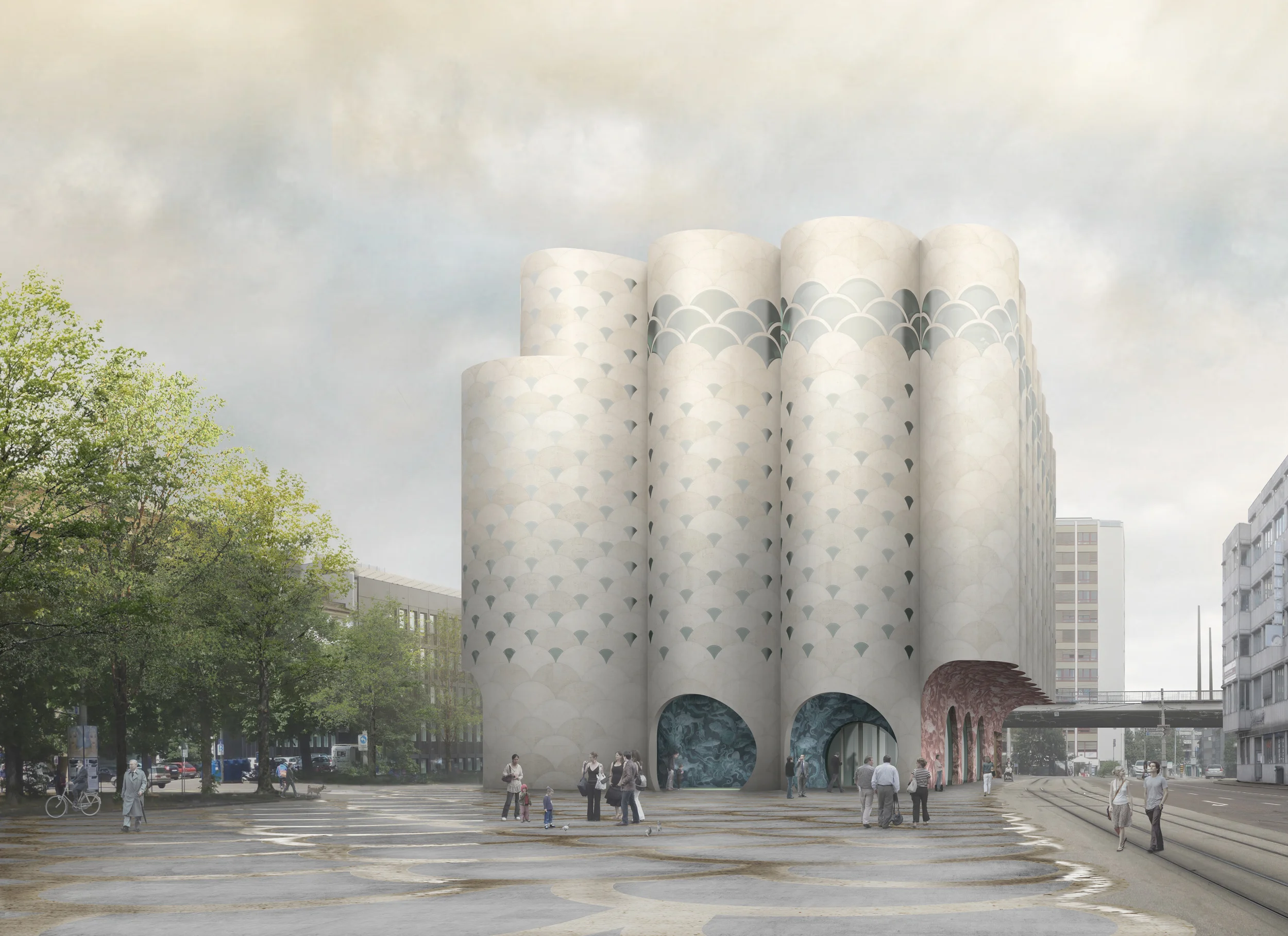 Ozeanium, Basel  
Caruso St John Architects