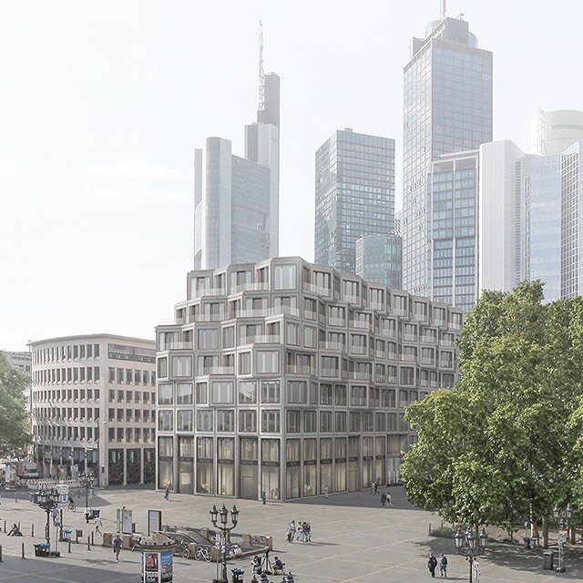 Four images for a project by #ortnerortner architects. The site for this building is right on the #operplatzfrankfurt. I worked on these in late 2020.
#deutschearchitektur #architecturecompetition #archigram