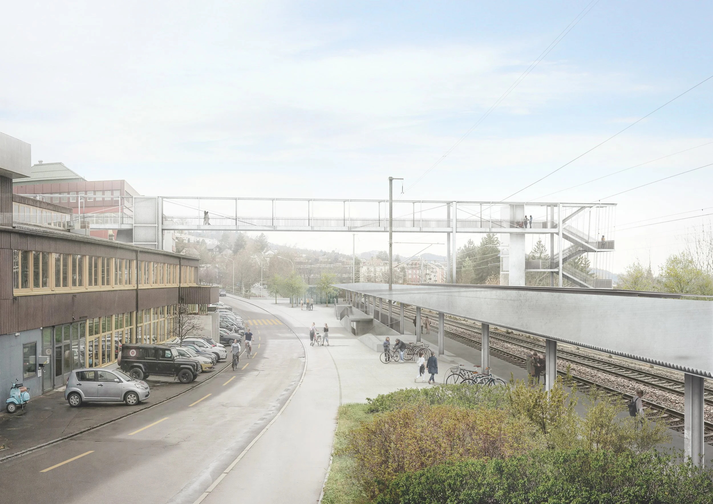 Bruggen Haggen Bridge, Switzerland

 

  fbcc architecture , 2023 