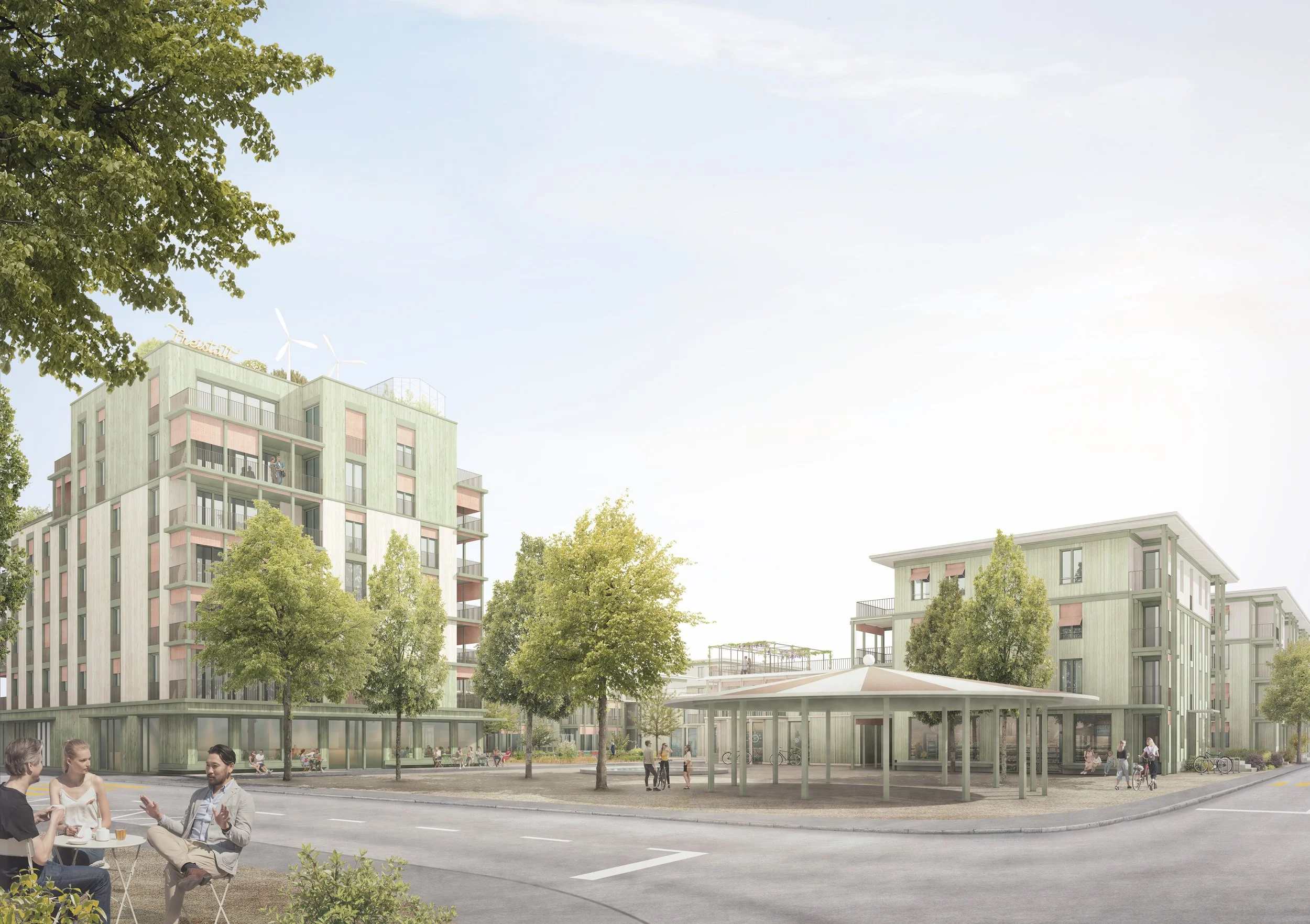 Freistatt, Thun

 

  BHSF Architekten and Itten+Brechbühl , 2022  Competition, 2nd Prize 