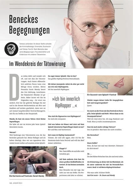 Tätowiermagazin: Im Wendekreis der Tätowierung