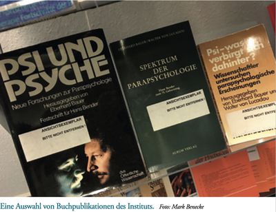 Eine Auswahl von Buchpublikationen des Instituts
