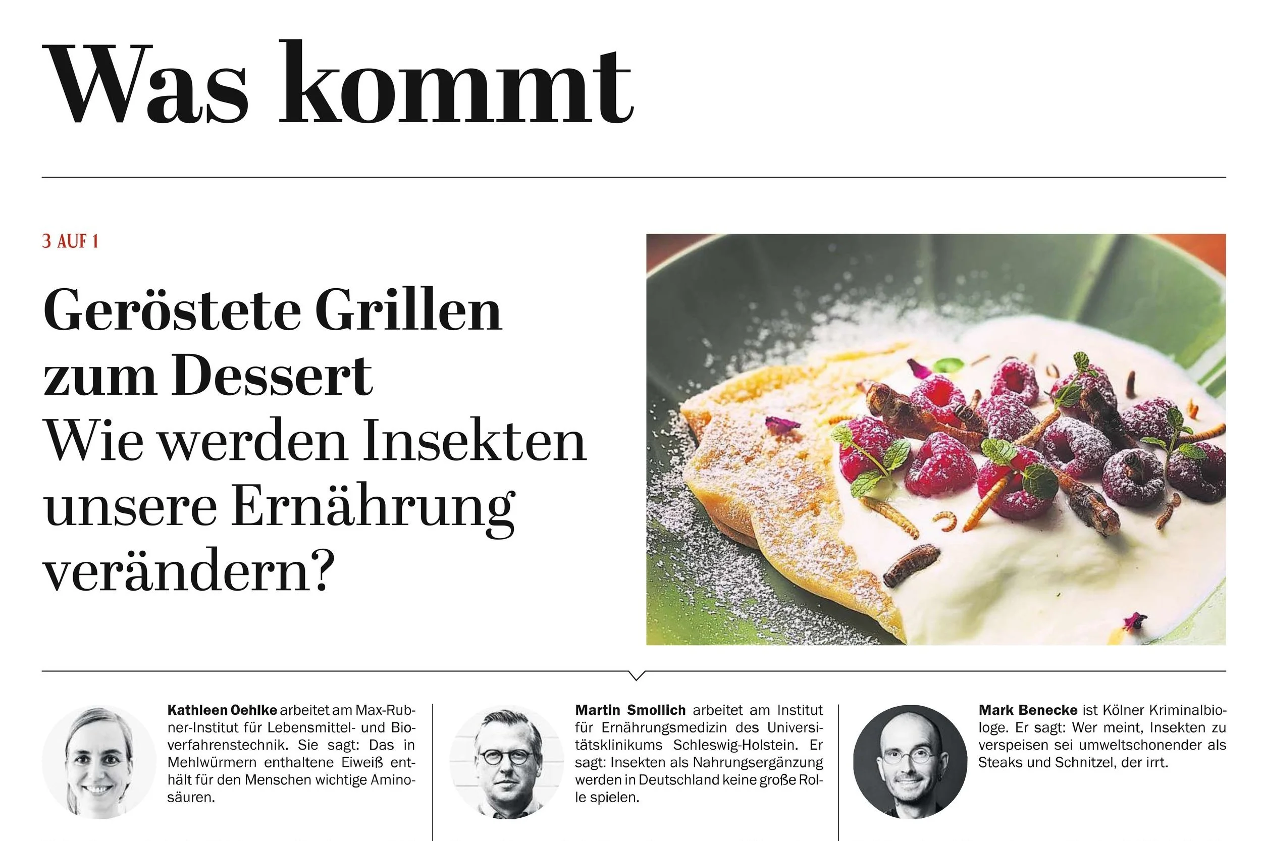 Mehlwurmpulver in Lebensmitteln: Wie werden essbare Insekten unsere Ernährung verändern?