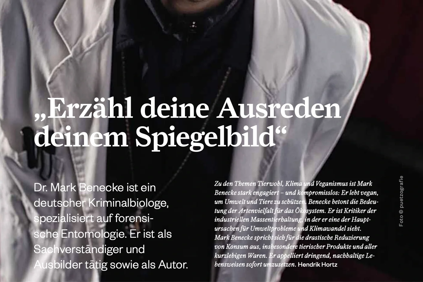 „Erzähl deine Ausreden deinem Spiegelbild“