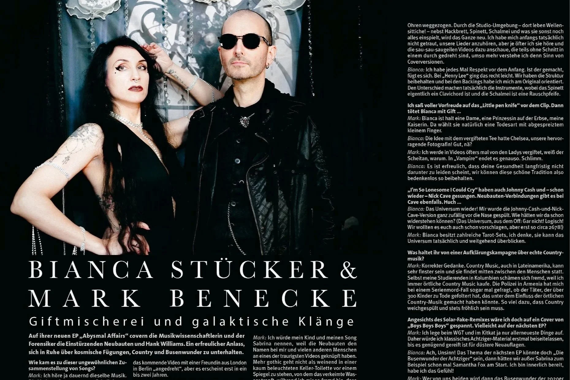 Giftmischerei und galaktische Klänge