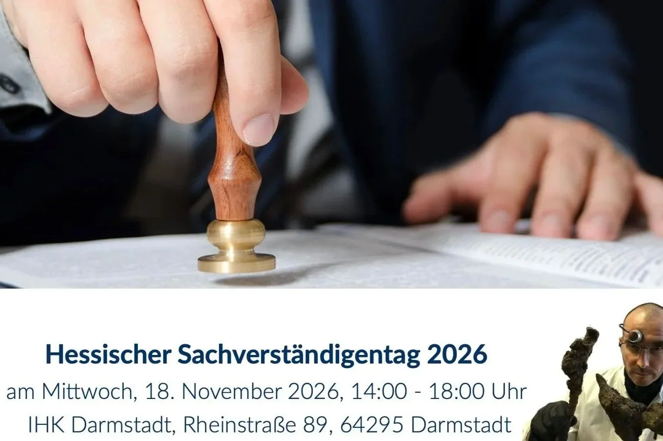 Hessischer Sachverständigentag (IHK Darmstadt)