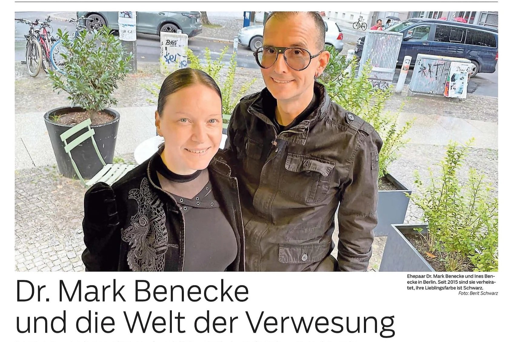 Dr. Mark Benecke und die Welt der Verwesung