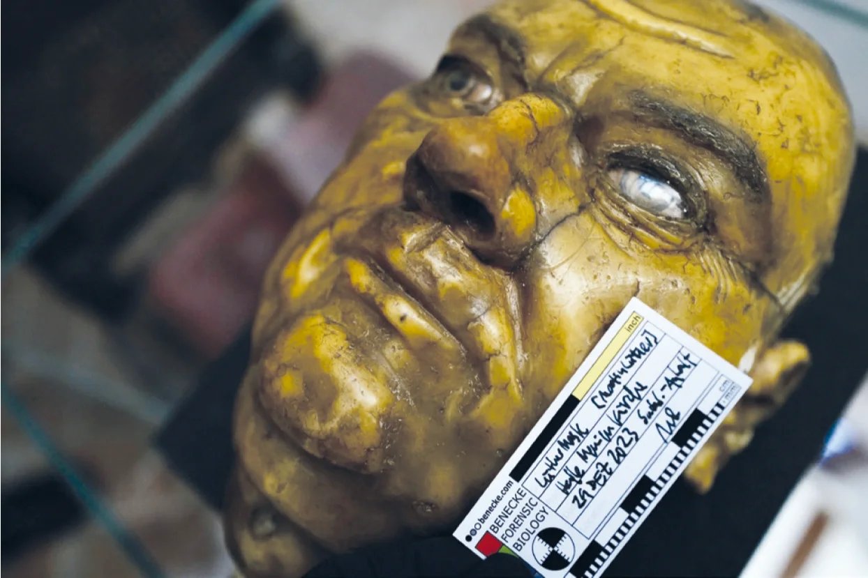 Die Totenmaske Martin Luthers