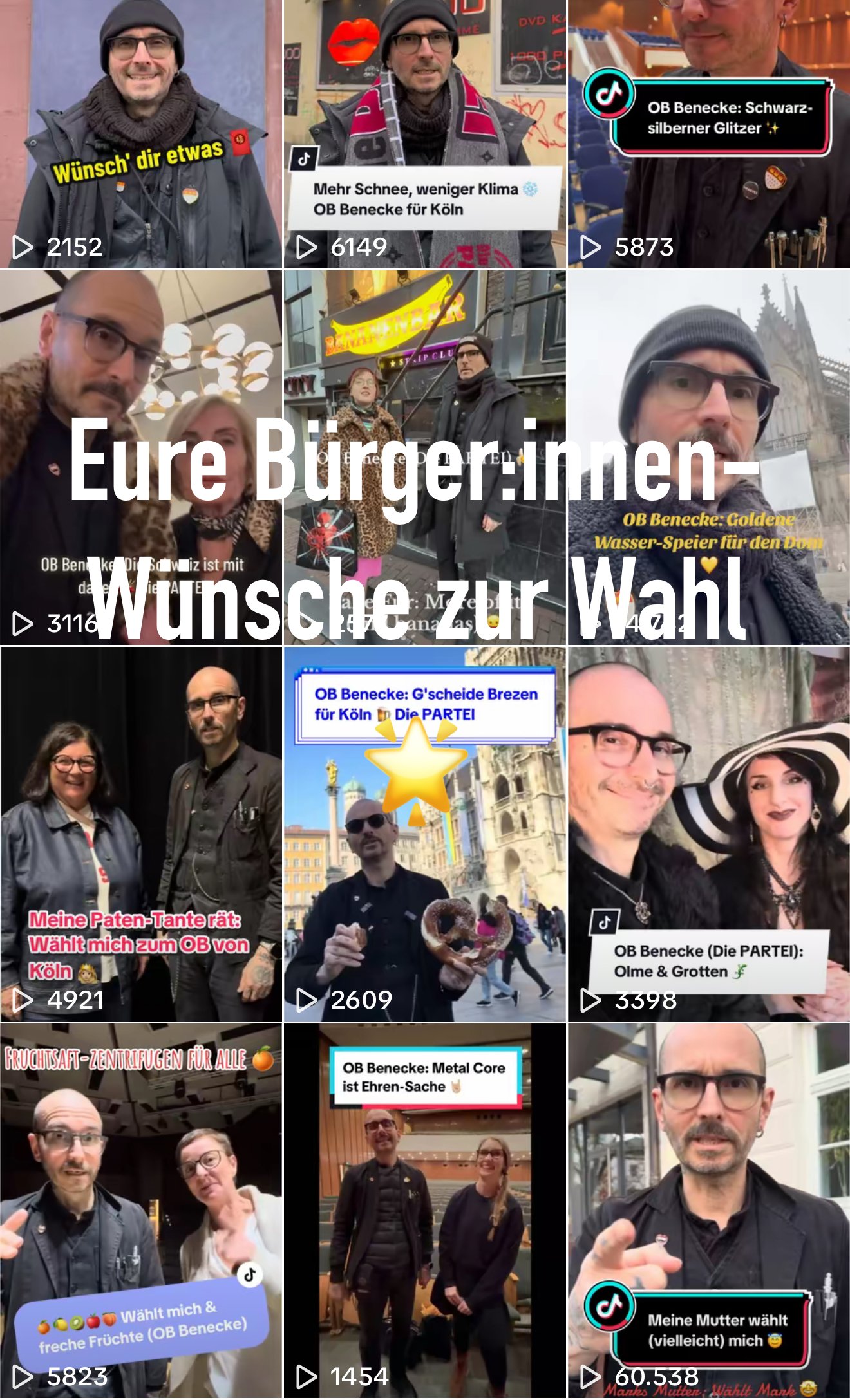  Kölner Oberbürgermeister-Wahl 2025 — Dr. Mark Benecke 