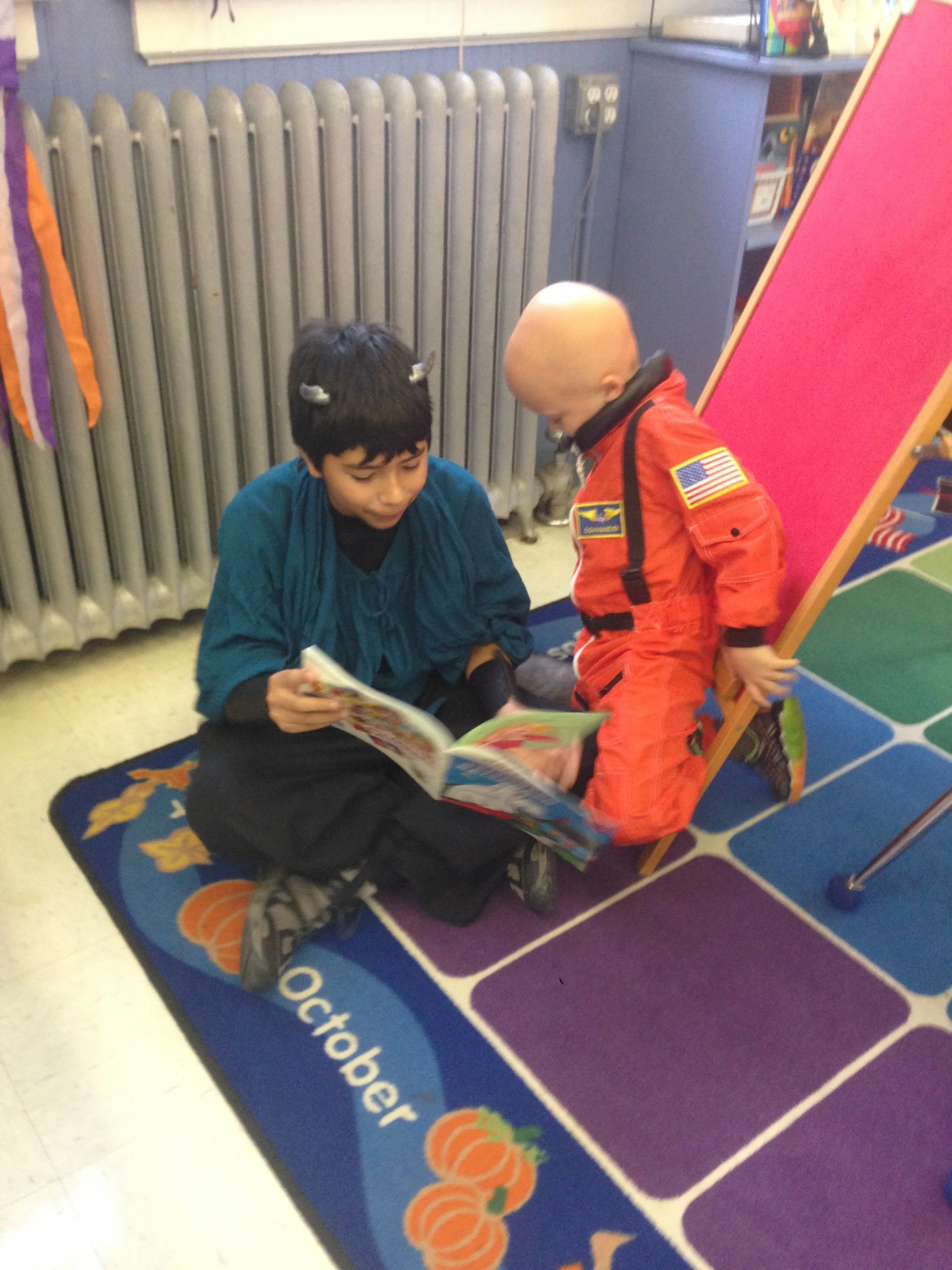 Joe shares a story with Ryan