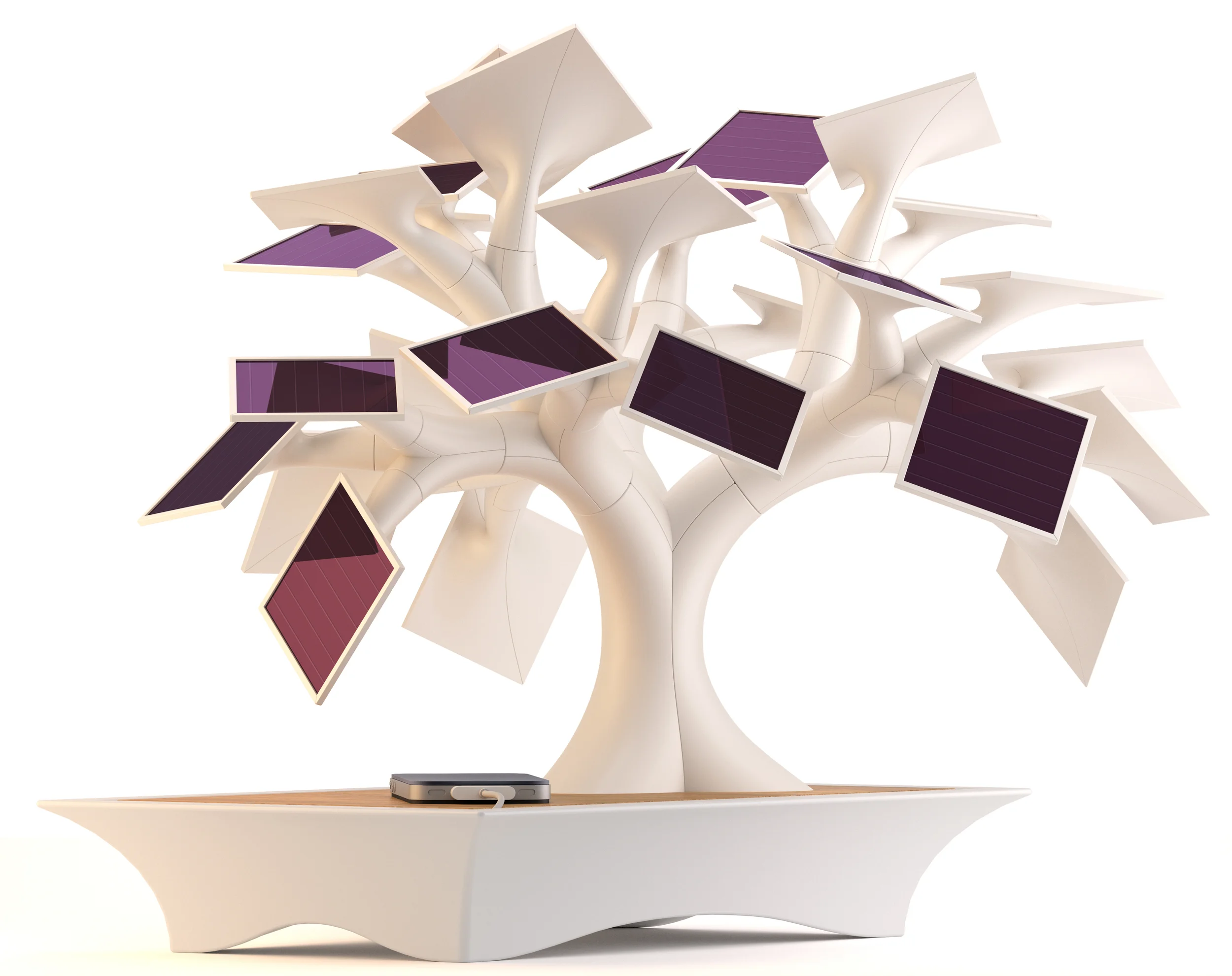 Electree, the solar tree by Vivien Muller
