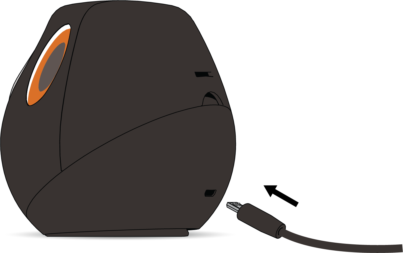 4. Comment insérer le câble USB
