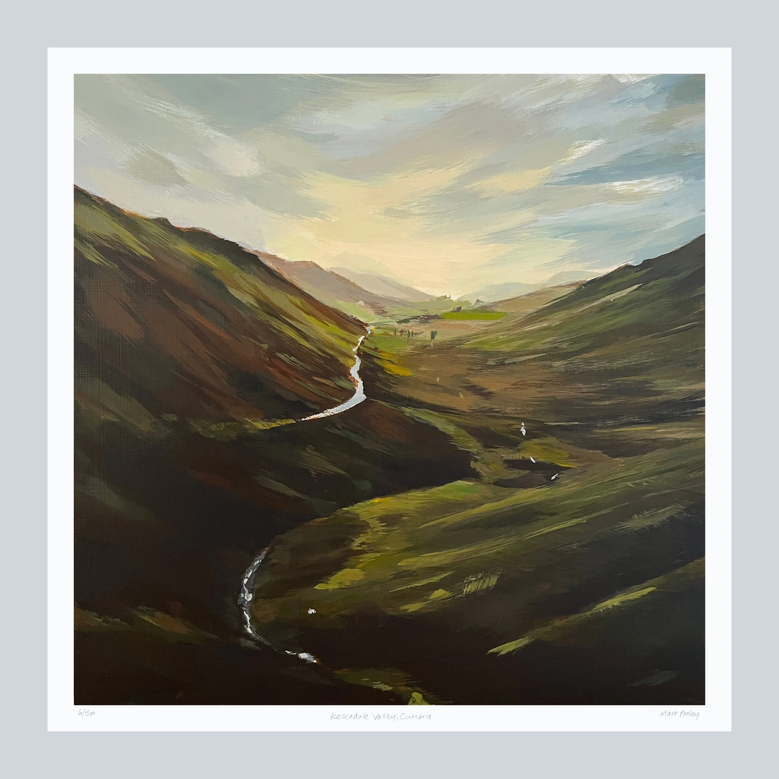 Keskadale Valley, Cumbria Print on Grey square.jpg